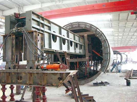 Автоматическая гидровлическая польностью стальная система форма-опалубкы тоннеля вагонетки